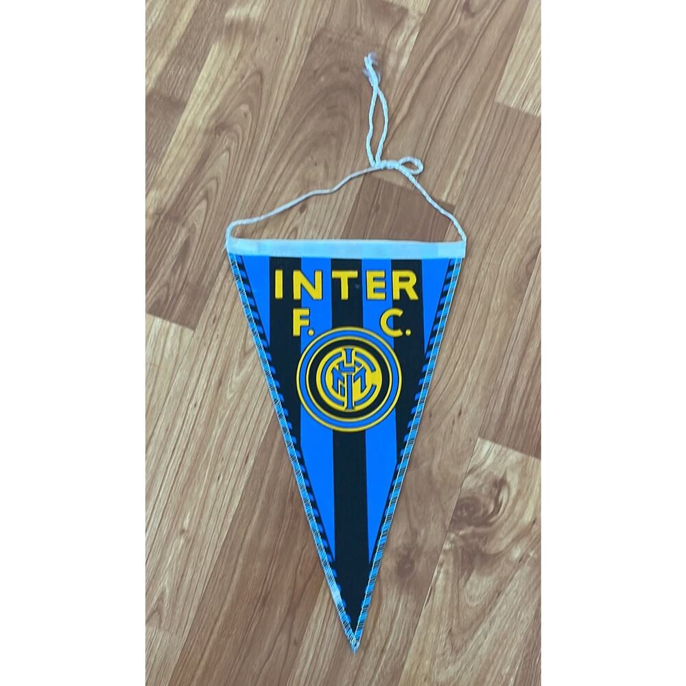 Vintage Inter F. C Soccer Banner